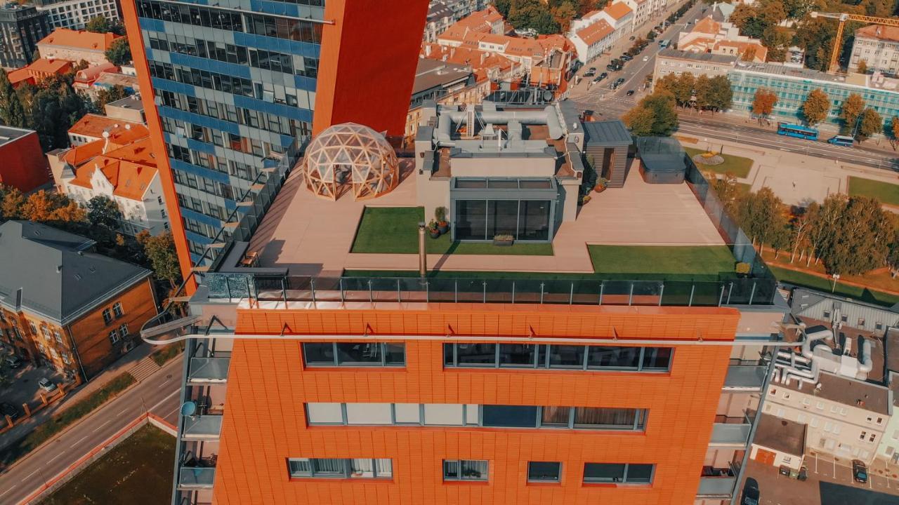 Ferienwohnung Sky Garden Penthouse Klaipėda Exterior foto