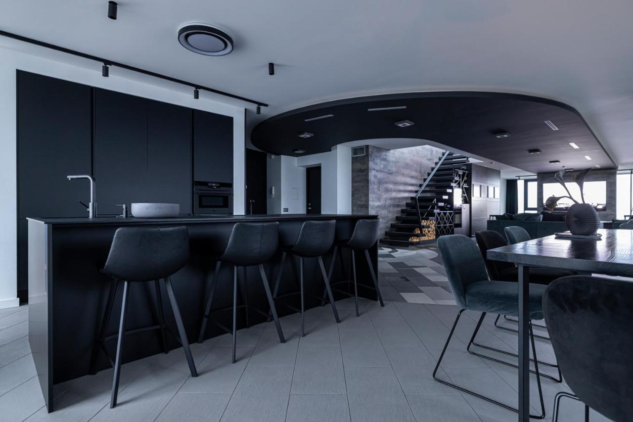 Ferienwohnung Sky Garden Penthouse Klaipėda Exterior foto