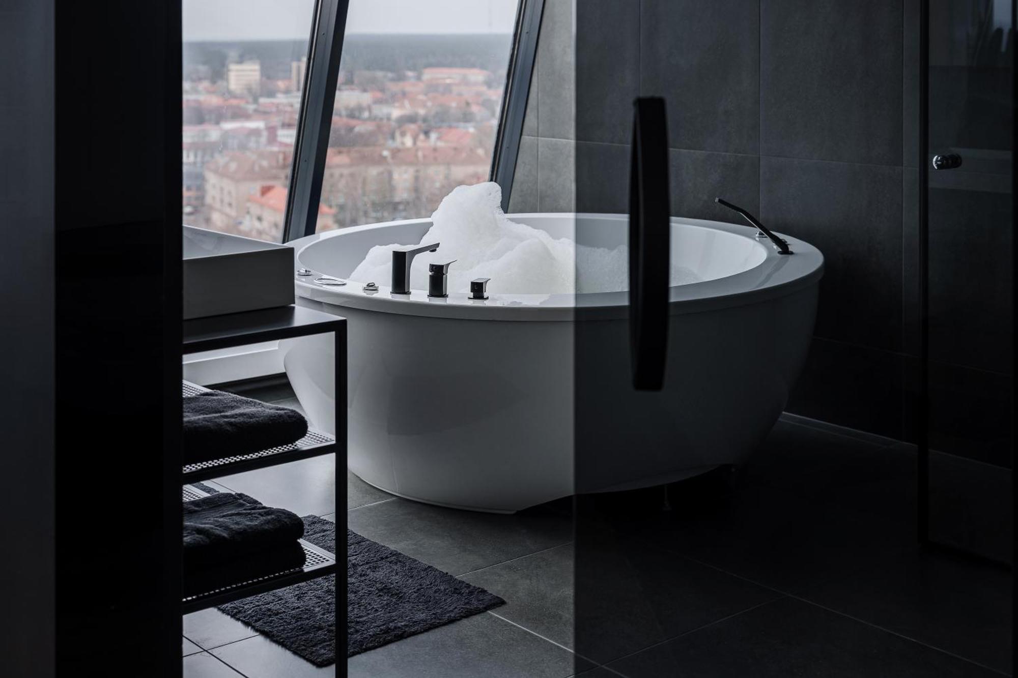 Ferienwohnung Sky Garden Penthouse Klaipėda Exterior foto